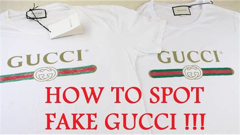 gucci tee womens replica|how to check gucci t shirt.